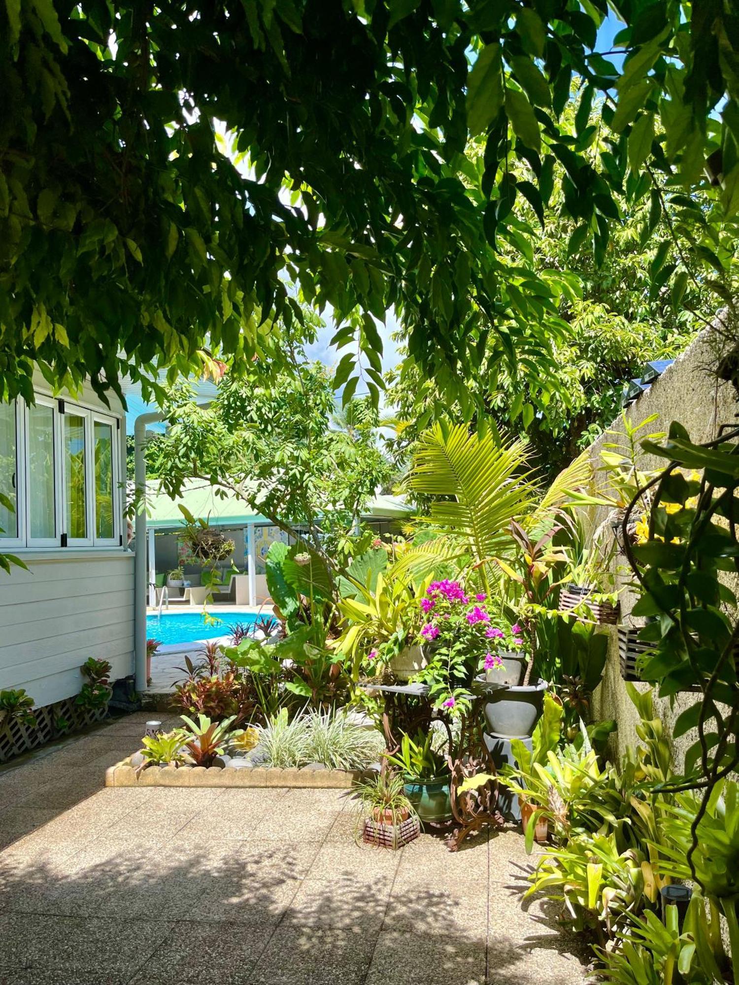 Tiaki Guesthouse - Cozy Modern Studio - 5Min Drive From The Beach And Punaauia Center Bagian luar foto